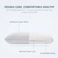 Zimonto - Bamboo Fiber Skin-friendly Memory Foam Pillow Slow Rebound Bread Pillow Single Hotel B&B Cervical Neck Care Home Pillow Core