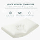 Zimonto - Bamboo Fiber Skin-friendly Memory Foam Pillow Slow Rebound Bread Pillow Single Hotel B&B Cervical Neck Care Home Pillow Core