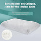Zimonto - Bamboo Fiber Skin-friendly Memory Foam Pillow Slow Rebound Bread Pillow Single Hotel B&B Cervical Neck Care Home Pillow Core