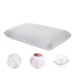 Zimonto - Bamboo Fiber Skin-friendly Memory Foam Pillow Slow Rebound Bread Pillow Single Hotel B&B Cervical Neck Care Home Pillow Core Diamond Grid