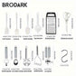 Brodark 44-Piece Non-Stick Silicone Kitchenware Set with Ergonomic Grip and Dishwasher Safe Design