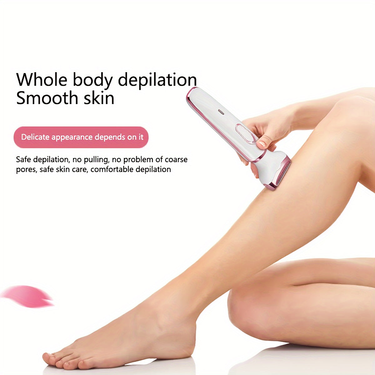 Zimonto - 4in1 Rechargeable Womens Electric Hair Remover Set