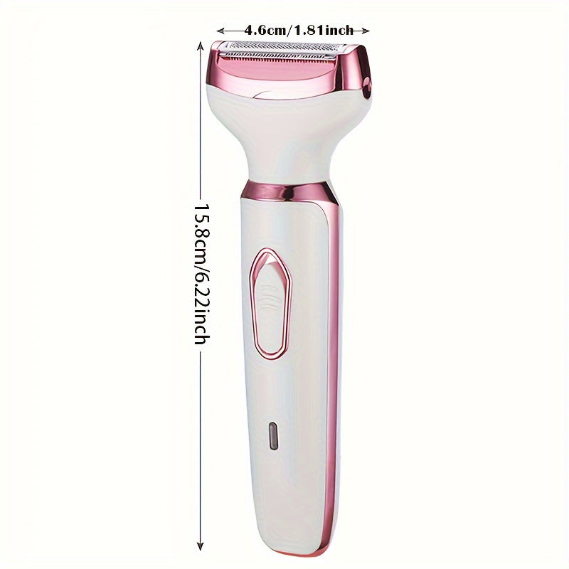 Zimonto - 4in1 Rechargeable Womens Electric Hair Remover Set
