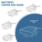 Zimonto - Extra Thick Mattress Pad Cover with 8-21 Inch Deep Pocket, Overfilled with Polyester for Back Relax, Breathable Quilted Fitted